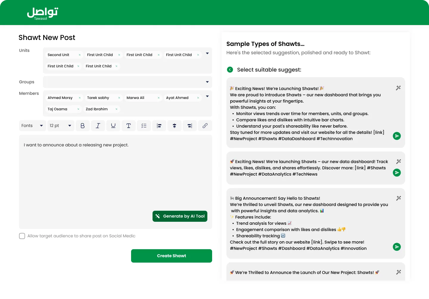 Structured, mobile-ready drafts in seconds