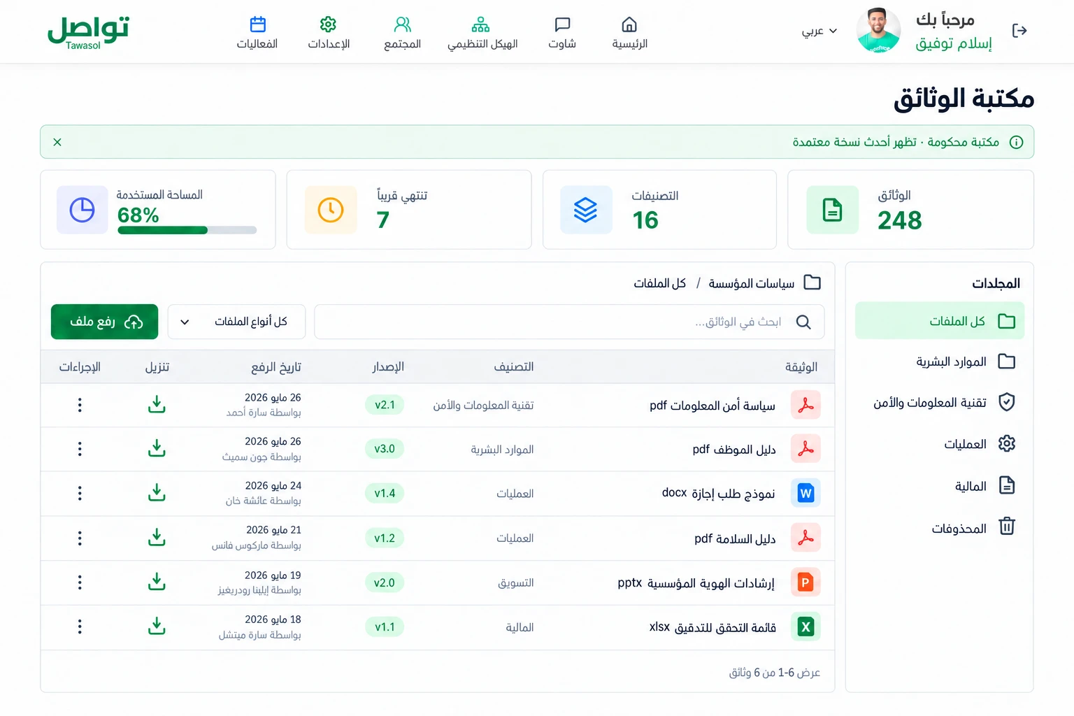 المكتبة